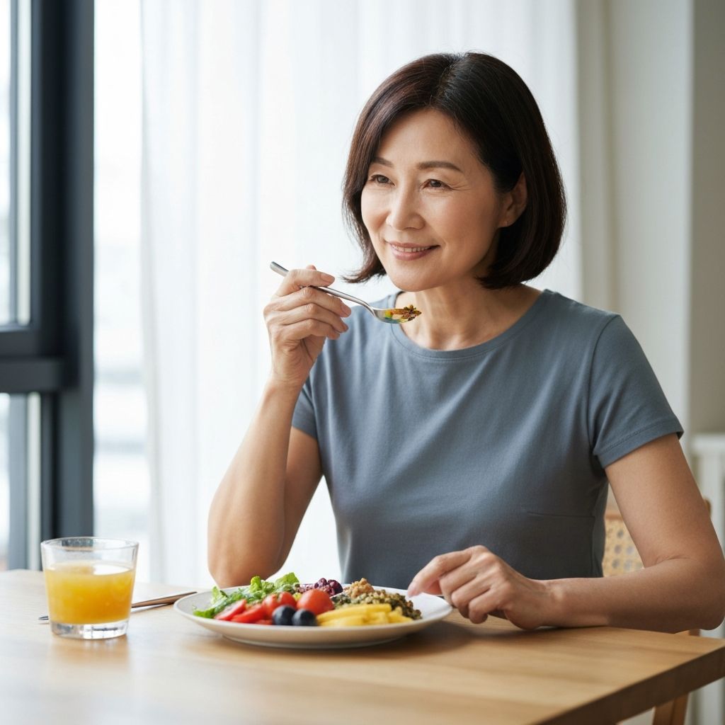 Mindful eating and peaceful dining